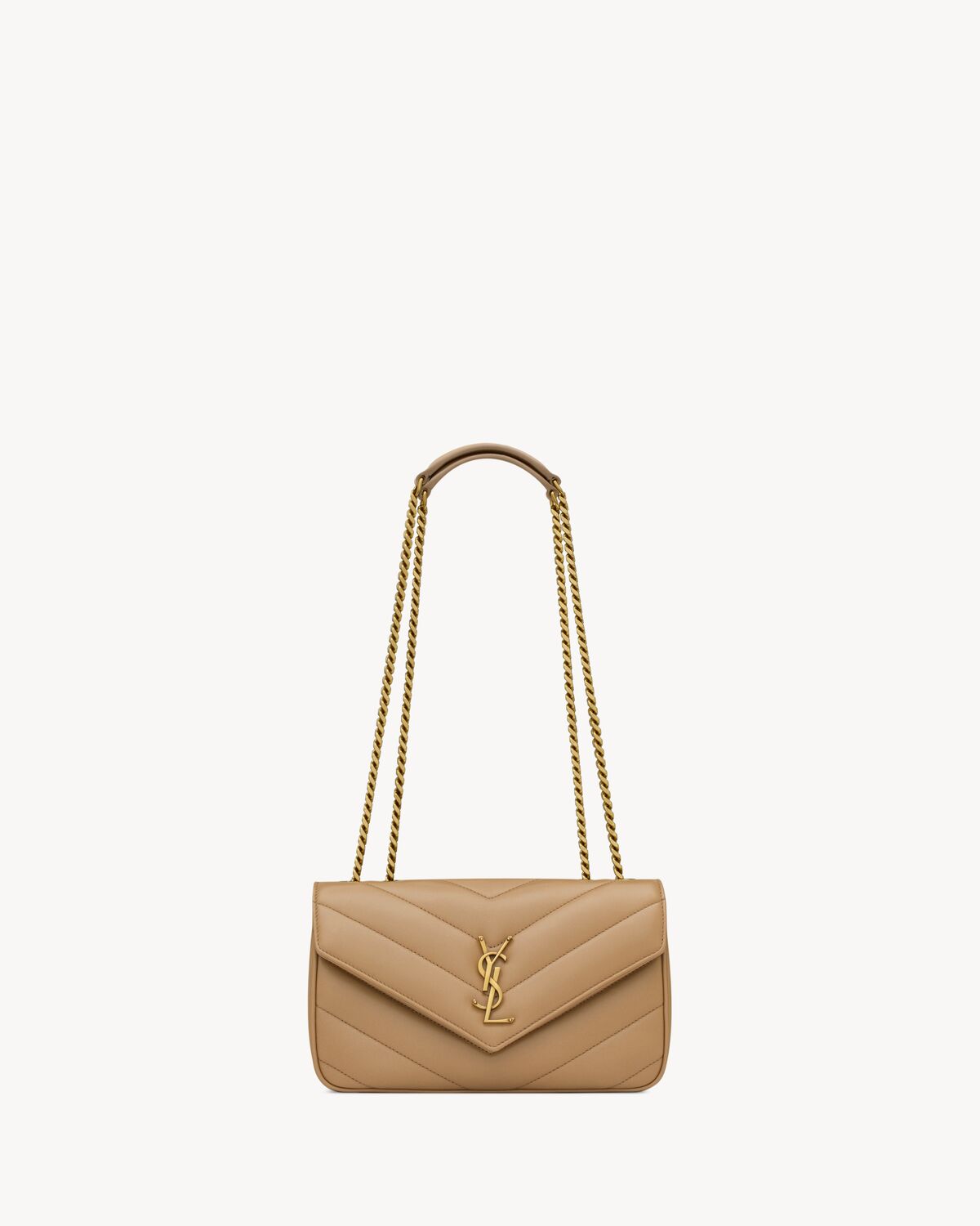 YSL LOULOU small in MATELASSÉ lambskin - Image 1